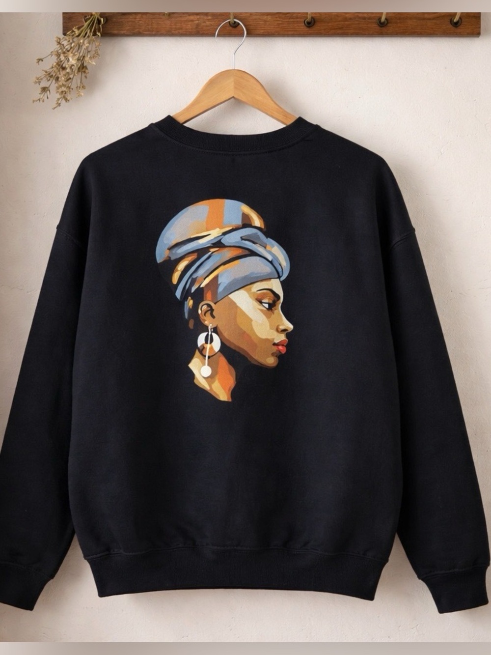 New Fashion Nova Beautiful Self Crew Neck Sweatshirt - Black | Size 2X
